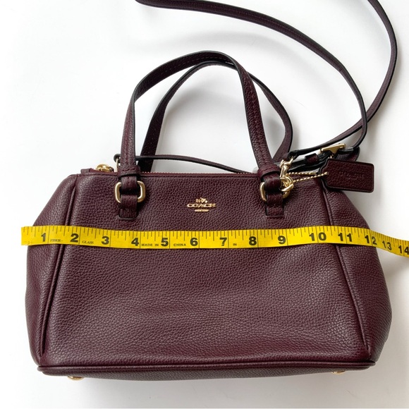 Coach Brown Leather Satchel with Gold Hardware 57132E - Picture 10 of 10